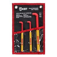 Набор ключей имбусовых диэлектрических HEX КВТ НИИ-17  картинка